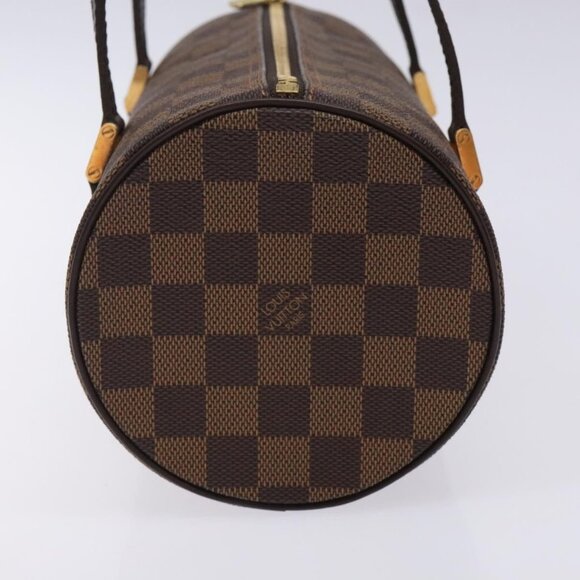 LOUIS VUITTON Damier Ebene Papillon 26 Hand Bag M51304 LV Auth BA4070V - Picture 4 of 16